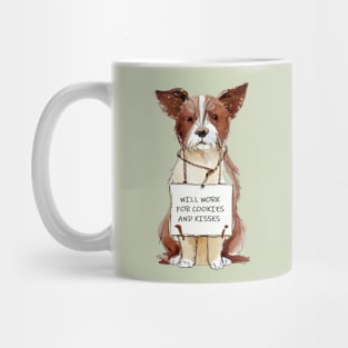 Cookies & Kisses Terrier Mug